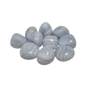 Stone Tumbled Blue Lace Agate Stone <b>Natural</b> <b>Crystal</b> Tumbled Healing Bulk Pebble Agate Gemstone Reiki Chakra Wholesale Bulk - Product Image 6