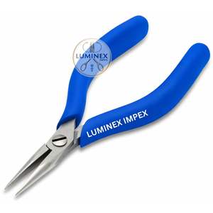 Weller Erem 2411P 6 Inch Stainless Steel Precision Needle Nose Pliers | Smooth Rounded Jaw | ESD Safe | MagicSense Series 2400 - Product Image 4