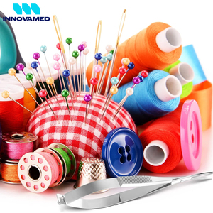 Ciseaux à ressort micro en acier inoxydable, 2 pièces, 4,7 pouces, pointe incurvée, tranchants, pour broderie, couture, coupe des sourcils, outil de beauté - Product Image 4