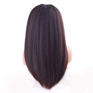 Meilleur Indien Remy Cheveux Perruques HD Lace Full Cross Border 150% 180% Moyen Haute Densité Perruque Corps Kinky Curl Droite Vendeur En Gros - Product Image 5