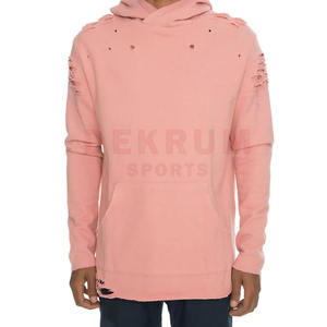 Nuevas sudaderas con capucha unisex personalizadas, las más vendidas, con efecto desgastado, transpirables, de bajo precio, con cremallera, teñidas en color liso, diseño 2026 - Product Image 1