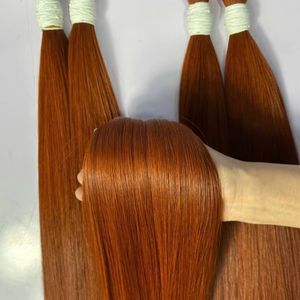 Extensions de cheveux humains en vrac droites de qualité supérieure couleur personnalisée cheveux vietnamiens bruts du Vietnam sans perte ni emmêlement - Product Image 1