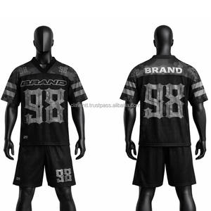 Nouvel uniforme de football américain de style tendance, personnalisé et à séchage rapide, qualité unique, vente en gros de vêtements de football, maillots personnalisés - Product Image 5