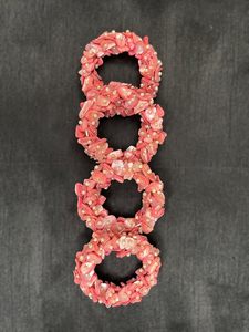 Servilletero de lentejuelas de cristal, gran reunión familiar diaria, decoraciones para fiestas, mesa de comedor de papel de madera de Metal a granel, temporada de primavera - Product Image 5