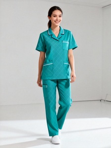 Conjunto de Uniforme Médico para Mujer con Corte Ajustado, Suavidad Elástica, Tela Resistente y Diseño Profesional Actualizado para el Cuidado Diario de la Salud - Product Image 6