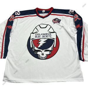 Camisetas de Hockey sobre Hielo de Poliéster de Primera Calidad Hechas en Fábrica Sibrin con Nombre y Número de Equipo Personalizados, Tallas para Adultos, Equipo de EE. UU. - Product Image 2