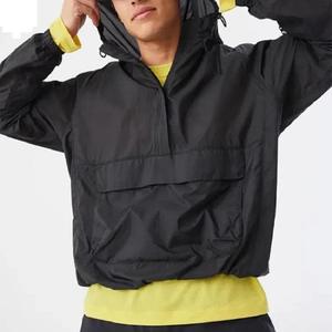 Chaquetas Cortavientos de Poliéster y Nailon para Hombre, Conjunto Deportivo con Diseño de Parches en Contraste de Color, Chaqueta Cortavientos Extra Grande para Hombre - Product Image 2