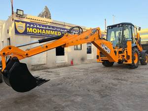 Chargeuse-pelleteuse JCB 3CX600 orange, matériel de construction - Product Image 5