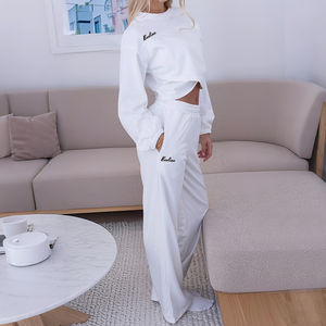 Premium Oversized Heavy Cotton Pullover Hoodie Tracksuit Set 450GSM Solid Color - Product Image 6