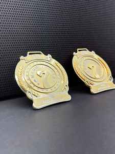 เหรียญอลูมิเนียมสั่งทำขายส่งสำหรับการแข่งขันกีฬาในโรงเรียนการแข่งขันถ้วยรางวัลและโล่รางวัลระดับพรีเมียม - Product Image 2