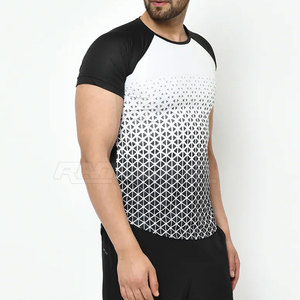 Camiseta de Hombre 2026, Corte Ajustado, Cuello Redondo, Tela de Algodón de Alta Calidad, Impresión de Logotipo Personalizada - Product Image 5