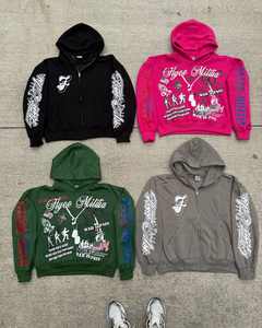 Hombres Invierno Casual Sudaderas Color Sólido 100% Algodón Fleece Transpirable Ecológico Regular Fit - Product Image 6