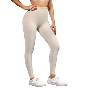 Leggings de sport sans couture pour femmes, parfaits pour les séances d'entraînement, avec taille élastique et confort athlétique - Product Image 2
