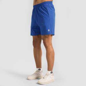 Pantalones Cortos Deportivos Align 1.0 Azul Eléctrico, Diseño Personalizado, Cintura Elástica Cómoda, 100% Poliéster, Talla XS, con Decoración de Logos - Product Image 1
