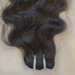 Extensions de cheveux vierges non traités, 100% vierges, brésiliennes, naturelles, provenant d'un seul donneur, tissage à la machine, double trame, toutes les couleurs disponibles - Product Image 6