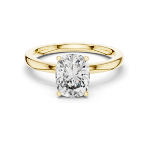Bague de fiançailles en diamant de laboratoire ovale de 2,07 carats pour femmes, clarté VVS-VS EF, or 18 carats, 14 carats, 10 carats et argent 925, rose, jaune - Product Image 1