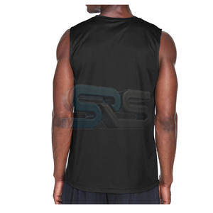 Vente chaude Hommes Débardeur Personnalisé Débardeurs Fitness Vêtements Respirant D'entraînement Sans Manches Gilet Pakistan Fait Gym Porter - Product Image 2