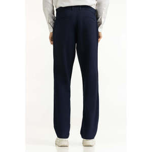 Pantalones Casuales de Corte Slim Fit Color Caqui para Hombre, Cintura Media, Tela Oxford, Logotipo Personalizable, Cierre de Cremallera, Pantalones de Traje de Color MN-TRC-WS25-011 - Product Image 2