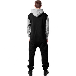 Mono de lana Dungries 2023 para hombre, pijama de talla grande con trajes de entrenamiento bordados para correr, monos de invierno - Product Image 4