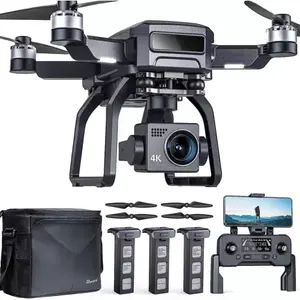 La mejor calidad de EE. UU. Drone 4K Visión nocturna 3 Baterías 75 minutos Tiempo de vuelo Cámara dual Control remoto 15km Transmisión de imagen - Product Image 1