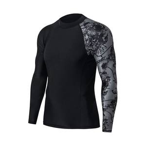 Vêtements d'entraînement GAF, rash guard slim fit pour homme, vêtements pour homme, meilleure vente de rash guard de haute qualité à vendre - Product Image 6