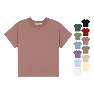 Ultrasoft Crop Tops para mujer Pantalones cortos manga en blanco CVC (algodón + poliéster) cuello forma retención personalizada alta calidad 190-200 GMS - Product Image 3