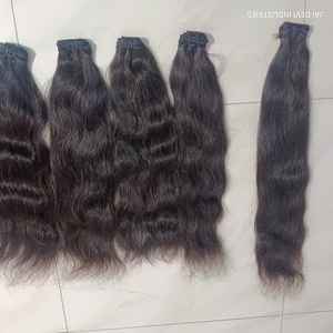 Extensions de cheveux humains Remy vierges indiennes I-Tip personnalisées de qualité supérieure Double trame toutes les couleurs légères Yaki Fumi Wave Body Wave - Product Image 2