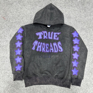 Sweat à capuche pull-over pour hommes Design unique bouffée imprimée 100% coton fabriqué en usine pour la saison d'hiver Prix bon marché Sweat à capuche le plus demandé - Product Image 1