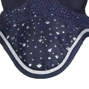 El mejor vendedor, productos para montar a caballo, velos con mosca de caballo, gorros de malla personalizados para caballos, logotipo personalizado suave y duradero - Product Image 6