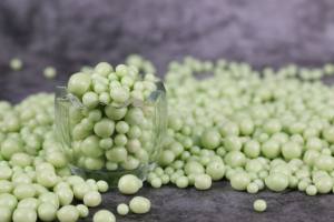 Chocolat composé de haute qualité en gros, prix de gros, OEM/ODM, chocolat au thé vert HALAL, boules croustillantes, décoration de gâteaux, exportation - Product Image 2