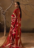 Salwar Kameez Musim Dingin Pakistan untuk Wanita 100% Sutra Berkualitas Tinggi, Bebas Kerut & Tahan Lama, Pakaian Etnik India Modern