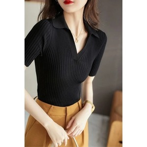 New Stylish Short Sleeves Cotton <b>Polo</b> Shirts High Quality Wholesale <b>Women's</b> Shirt Customize Design <b>Polo</b> Shirts for <b>Women</b> - Product Image 3
