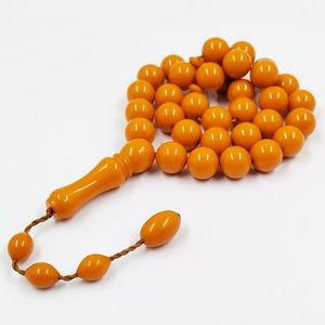 UTILISATION DE PERLES MUSULMANS TASBIH ROSAIRE MUSULMAN Perles DE PRIÈRE Perles de prière musulmanes Résine Tasbih islamique - Product Image 4