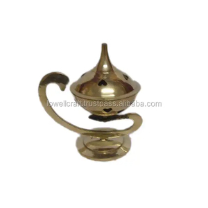 เครื่องพ่นน้ำมันหอมระเหยโลหะทองเหลืองเคลือบเงาแบบเก่าสินค้ามาใหม่ - Product Image 4