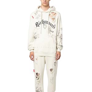 ผู้ผลิต OEM เสื้อฮู้ดกันหนาวคุณภาพสูง ผ้าฝ้าย 100% ซักกรด กันน้ำ บุขนแกะ สไตล์สตรีทแวร์ พิมพ์ลาย - Product Image 1