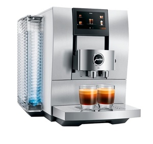 NEW STOCK DIY Z10 Fully Automatic Coffee <b>Machine</b> <b>Plastic</b> Aluminum White Glass Milk <b>Container</b> 16.9 Oz 3-Year Warranty OEM - Product Image 6
