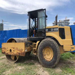 Caterpillar Tandem Vibratory Road <b>Roller</b> Used Japan Brand CS-583D Engine Pump Excellent Condition Lower-priced 2018-2022 5-8ton - Product Image 5