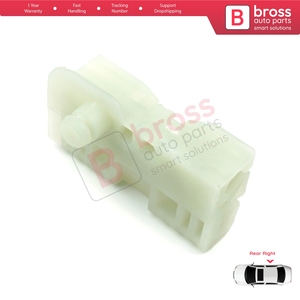 Clips de réparation de lève-vitre arrière droit BWR1047 pour Clio MK3 BR CR KR SR 2005-2014 5 portes 8200291153 - Product Image 4