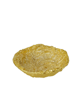 ชามสำหรับโต๊ะอาหารดีไซน์คลาสสิกชามเสิร์ฟลายนูนสไตล์แฟนซีหรูหราเคลือบทองหรูหรา - Product Image 1