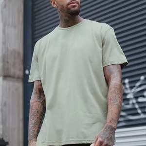 เสื้อยืดคอกลมสำหรับผู้ชายผ้าคอตตอนผ้าไหมพิมพ์ลาย100% สำหรับสวมใส่สบายๆใหม่ฤดูร้อน - Product Image 2