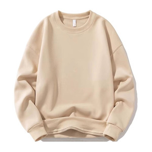 Sweat-shirts à épaules tombantes pour hommes 100% coton avec sweat-shirts doublés - Product Image 1