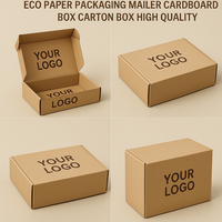 Boîte d'expédition en carton ondulé 5 plis haute résistance, carton maître personnalisé 985 pour l'exportation industrielle
