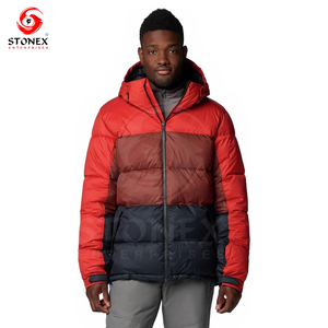 Wholesale Light Warm Jacket Custom Winter Bubble Puffer Filled <b>Down</b> Puffer Jackets For Men - Product Image 5