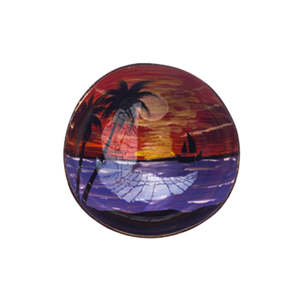 Cuencos con patrón de árbol de coco de alta calidad personalizados, diseño Vintage moderno respetuoso con el medio ambiente para cartón de exportación a granel - Product Image 6