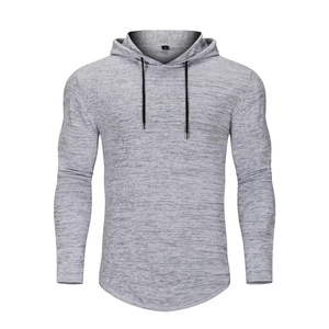 Sudadera con capucha de gran tamaño informal de moda para hombres, sudaderas de algodón 100% de alta calidad con hombros caídos personalizados al por mayor - Product Image 2