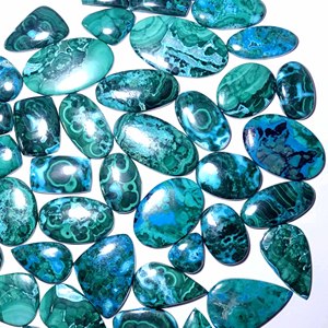 Cabinas sueltas de piedras preciosas de cuarzo crisocola Natural de alta calidad con buen color excelente grado AAAAA - Product Image 6