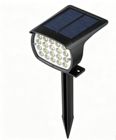 Lampe solaire de jardin moderne, éclairage LED extérieur pour allée, étanche, haute luminosité, IP65, éclairage de jardin, projecteur