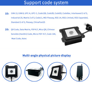 Module de lecteur de codes QR 1D 2D intégré multilingue Ecodesky EMT6621A avec SDK pour iOS <span class=keywords><strong>MacOS</strong></span> Unix - Product Image 5