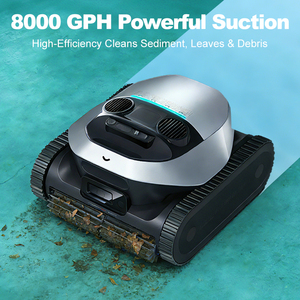 หุ่นยนต์ทำความสะอาดสระว่ายน้ำอัจฉริยะรุ่นใหม่ปี 2026 พร้อมฟังก์ชั่นวางแผนเส้นทางอัตโนมัติ ไร้สาย ดูดฝุ่นใต้น้ำ และปีนผนัง - Product Image 2