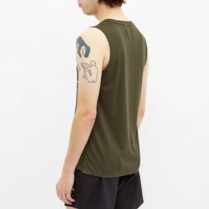 Custom <b>logo</b> Cotton Spandex Loose Split Hem Muscle Mens Workout Quick Dry Running Stringer Sports Gym tank Top Me - Product Image 6